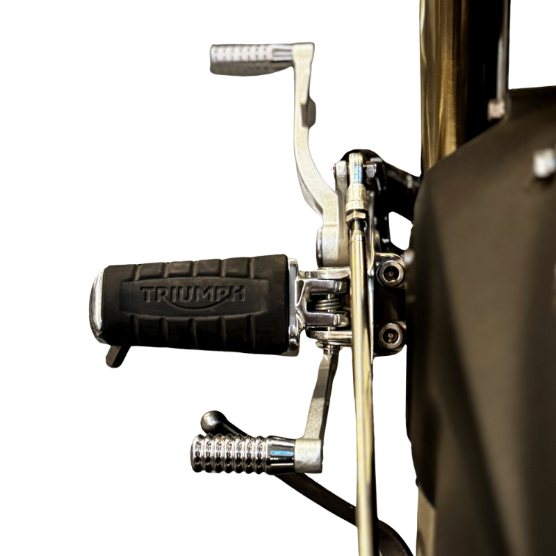 Heel-toe dual shifter for Triumph Speedmaster