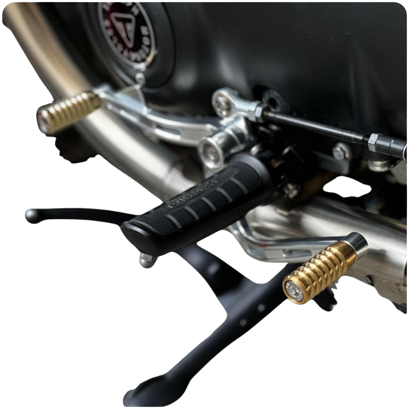 Heel-toe dual shifter for Triumph Speedmaster