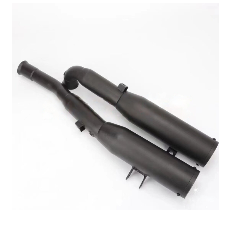 Sportster S 1250 performance muffler compatible with stock heat shield
