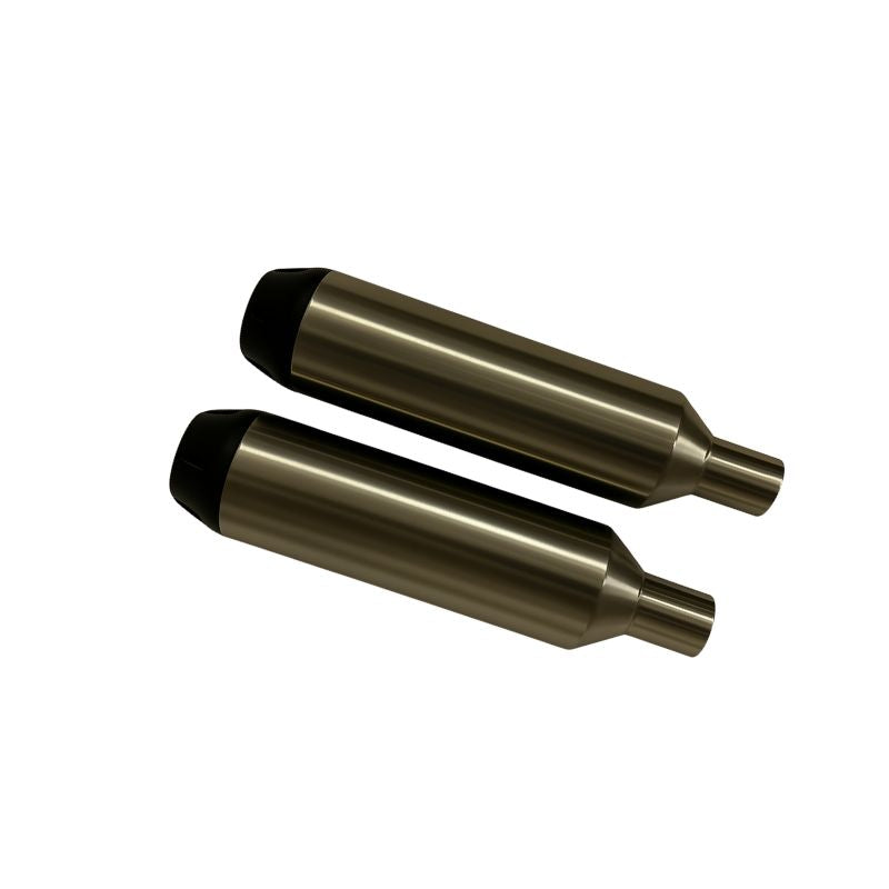 Performance exhaust with removable baffles for Sportster S 1250