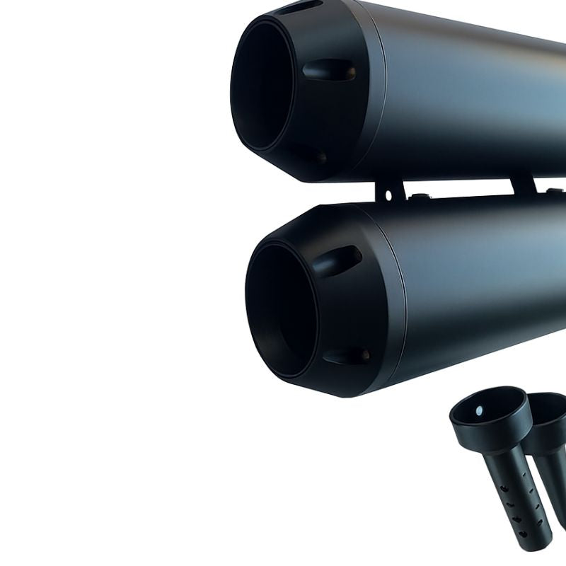Performance exhaust with removable baffles for Sportster S 1250