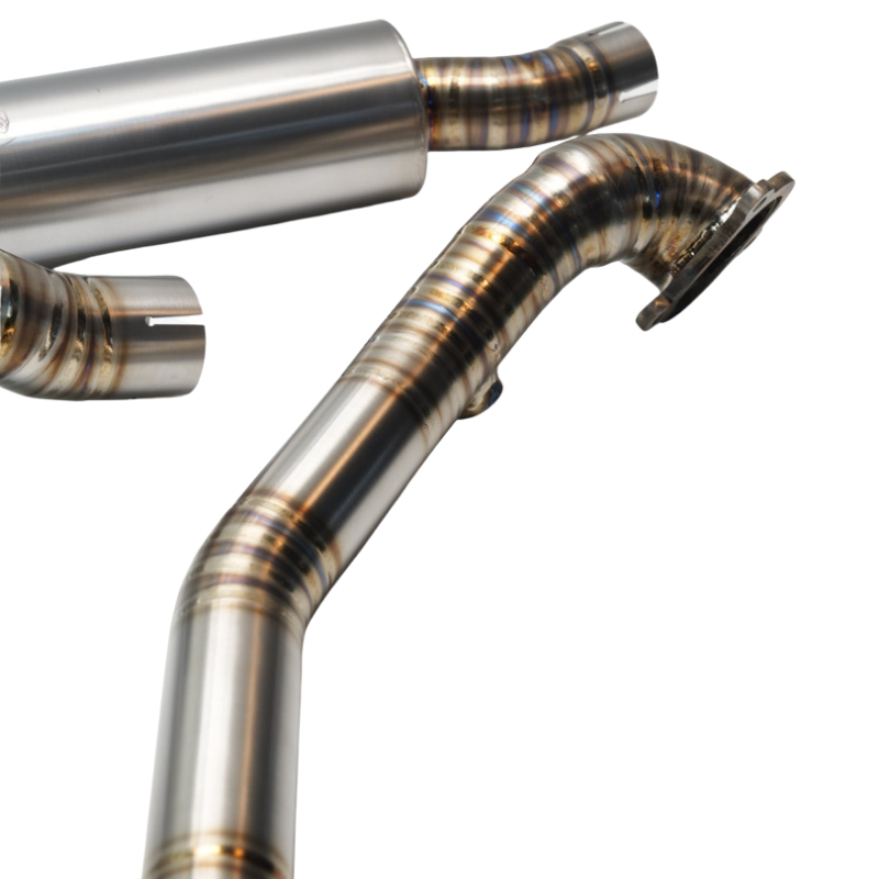 Titanium exhaust for Ducati Desert X