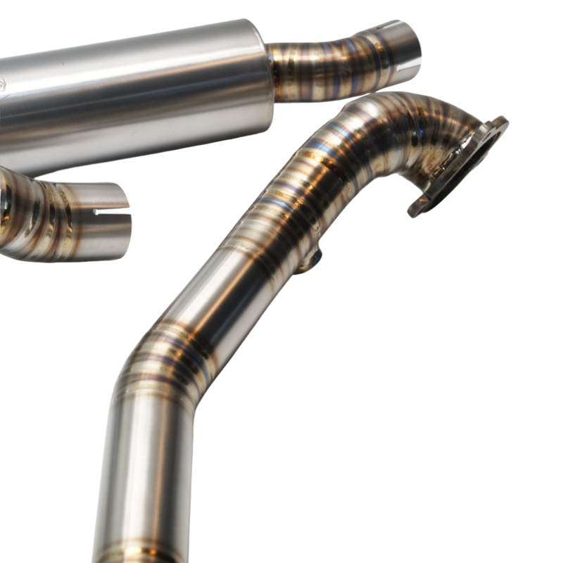 Titanium exhaust for Ducati Desert X