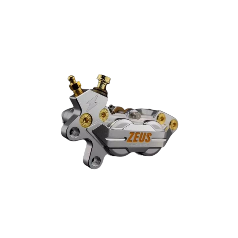 4-piston 40 mm brake caliper, left or right, in black, silver or purple