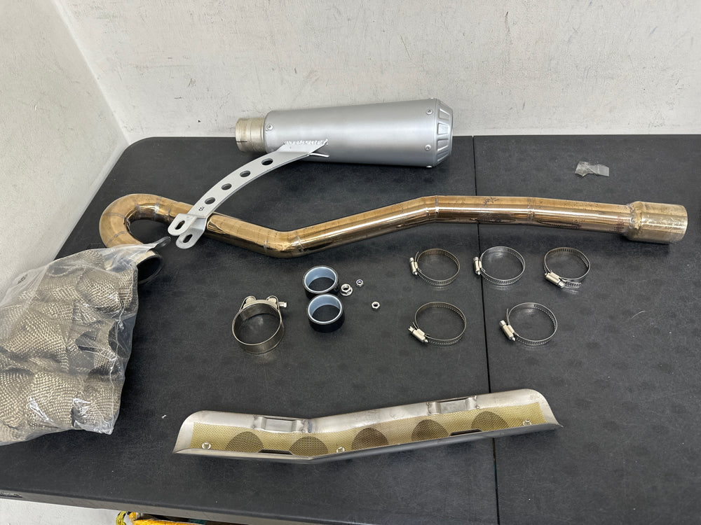 SECOND HAND High Exhaust for Triumph Scrambler 400X