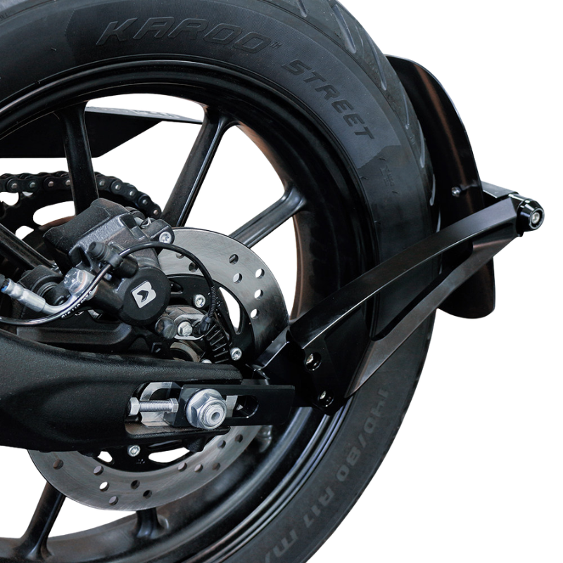 Aluminum rear fender for Triumph Scrambler 400X/1200 X
