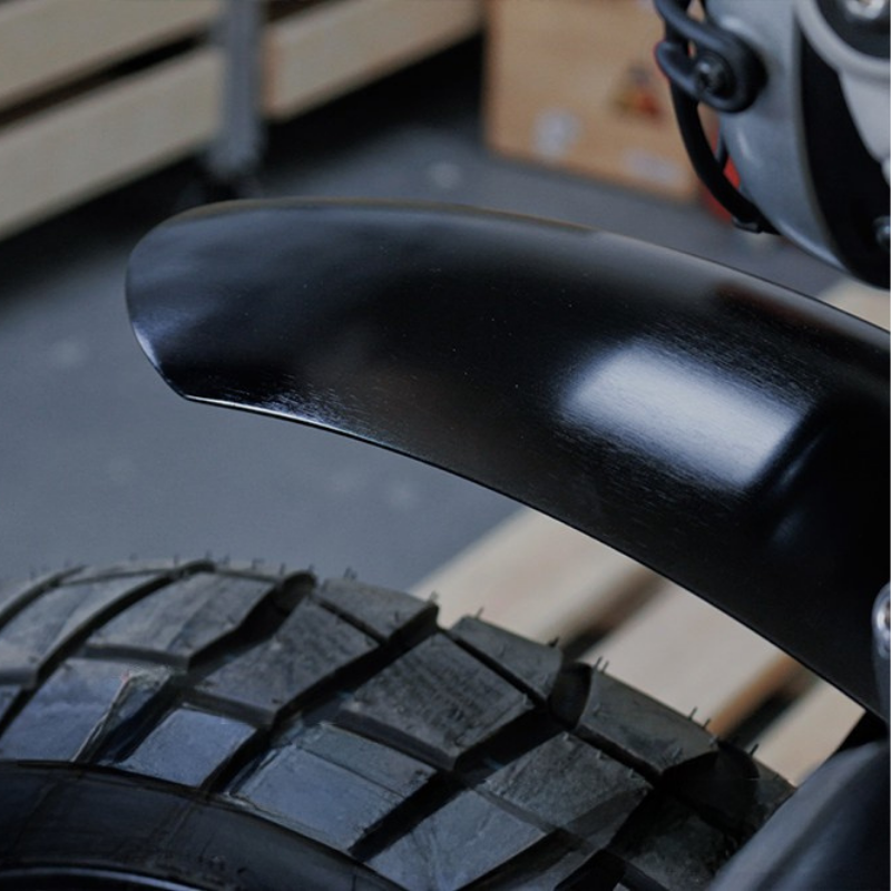 Aluminum front fender (high + low) - Triumph Street Scrambler 900