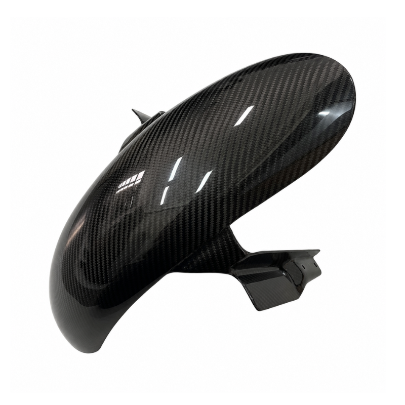 Carbon front fender for REM inverted fork – Triumph Bobber & Harley