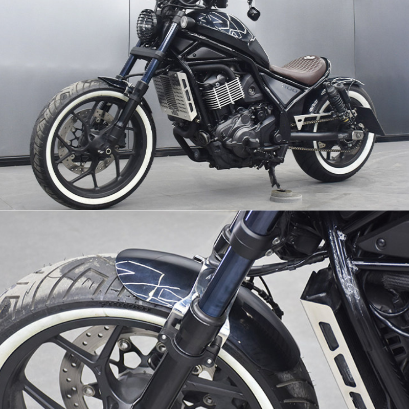 Short front aluminum fender for Honda CM1100