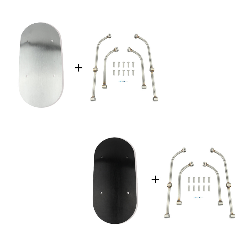 Retro aluminum fender for Triumph Scrambler 400X