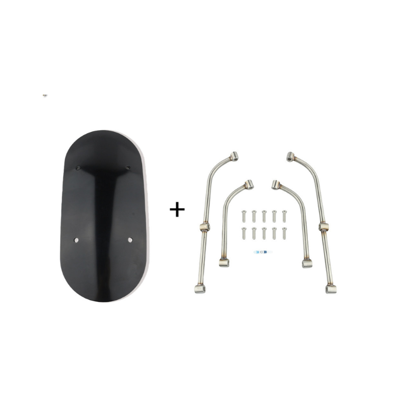 Retro aluminum fender for Triumph Scrambler 400X