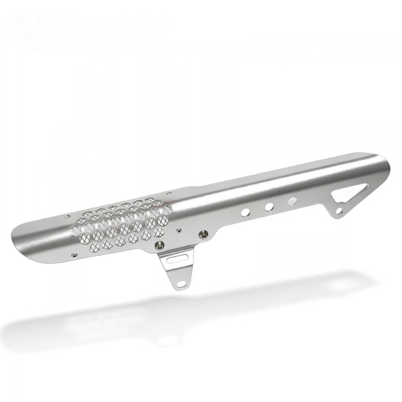 Retro aluminum chain guard for Triumph Scrambler 400X / 400XC / Speed 400
