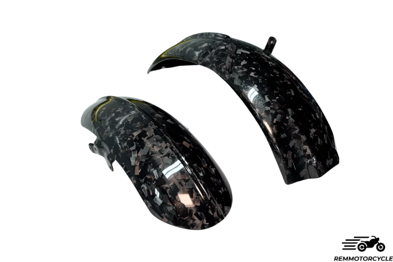 Triumph Bobber Front and Rear Forged Carbon Fender Kit