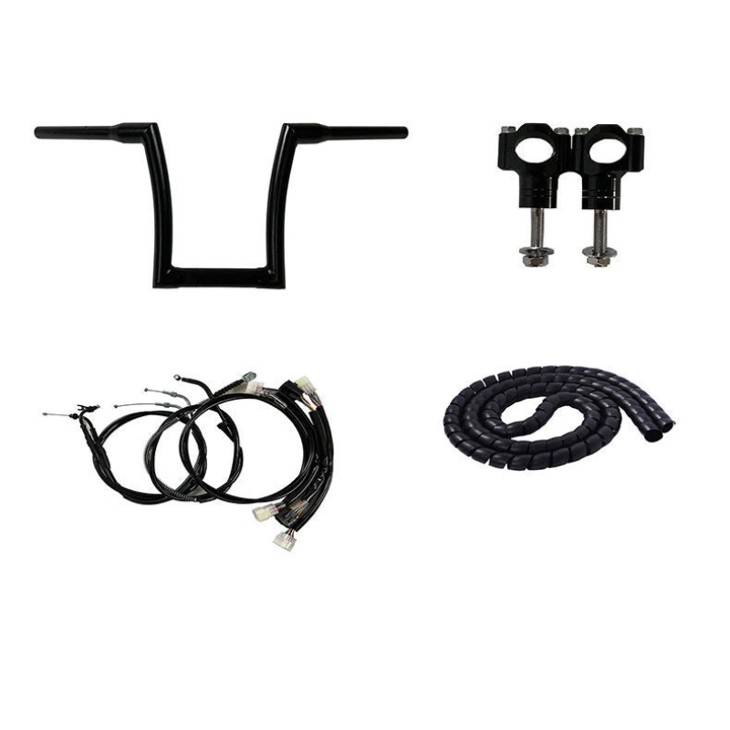 Retro high handlebar with risers for Napoleon 125/250