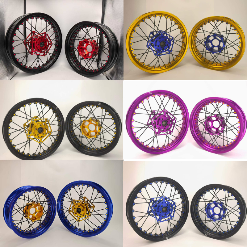 Forged tubeless spoked wheels for BMW R 1300 GS/GSA