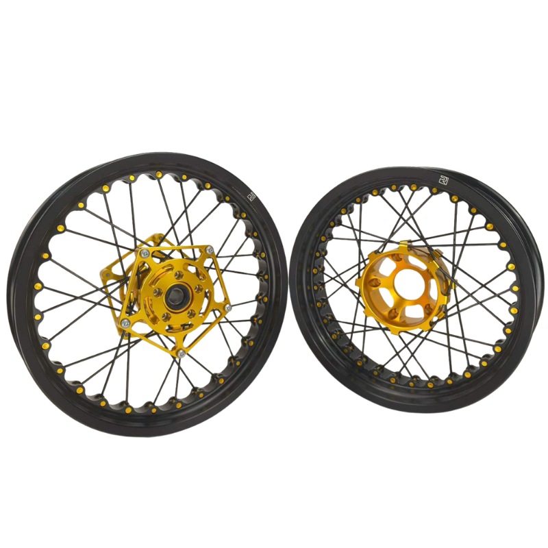 Forged tubeless spoked wheels for BMW R 1300 GS/GSA