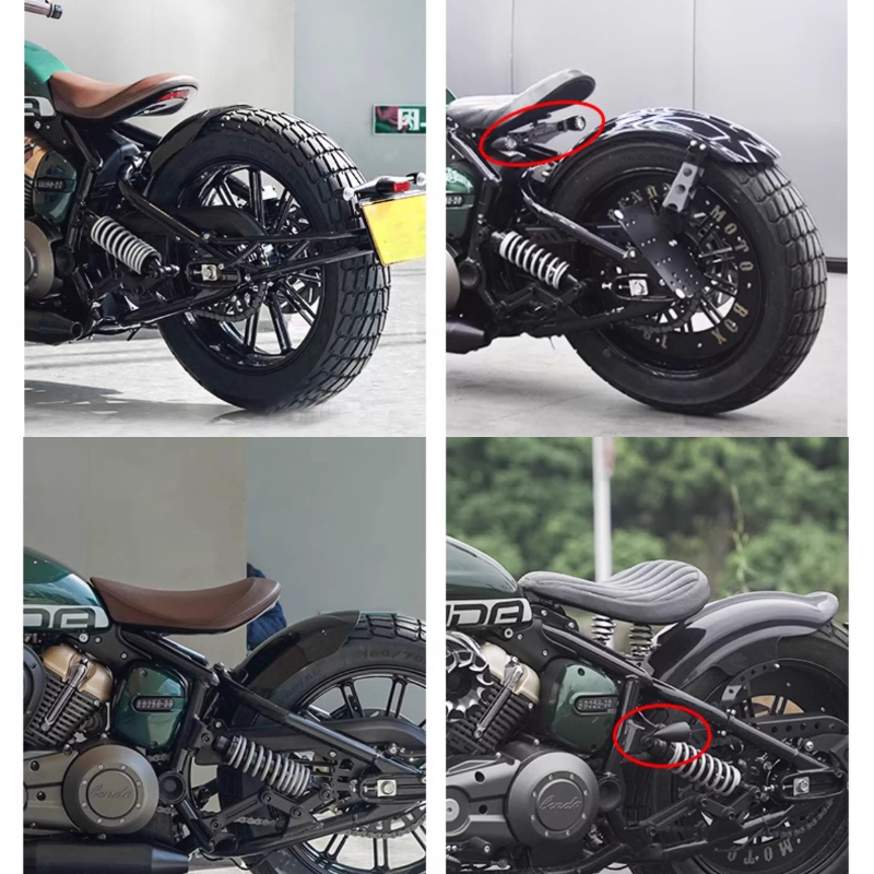 3‑in‑1 LED taillight for Napoleon 125/250