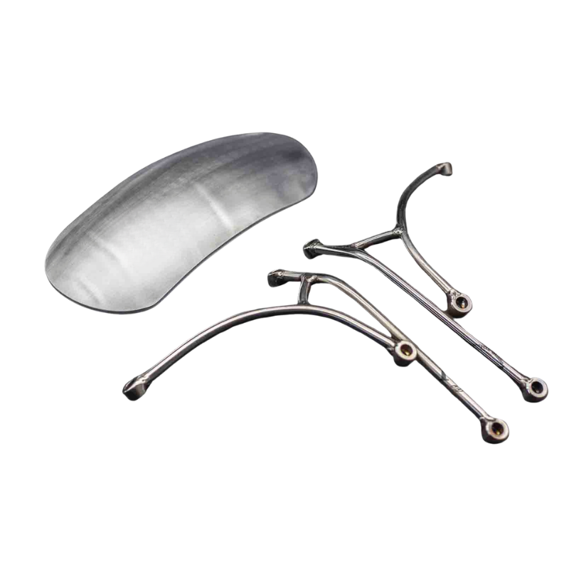 Short front fender with stainless bracket for Scrambler 1100