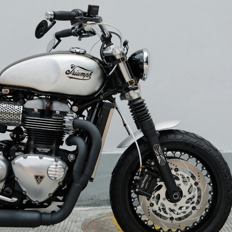 Front Headlight Kit with Bracket – Triumph Bonneville T120/T100