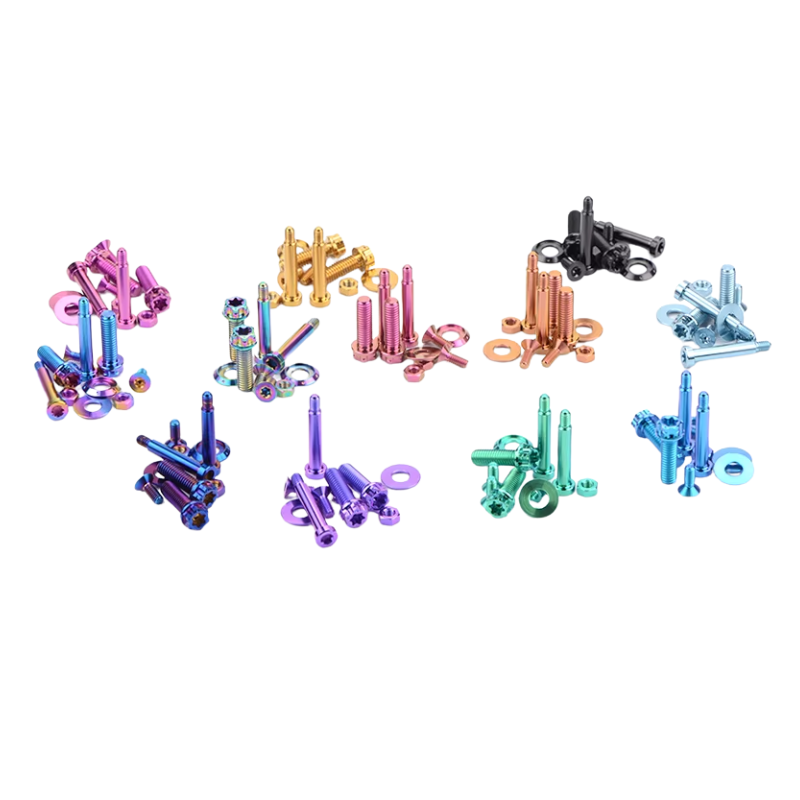 Grade 5 Titanium Master Cylinder Screw Kit (8 Pieces)