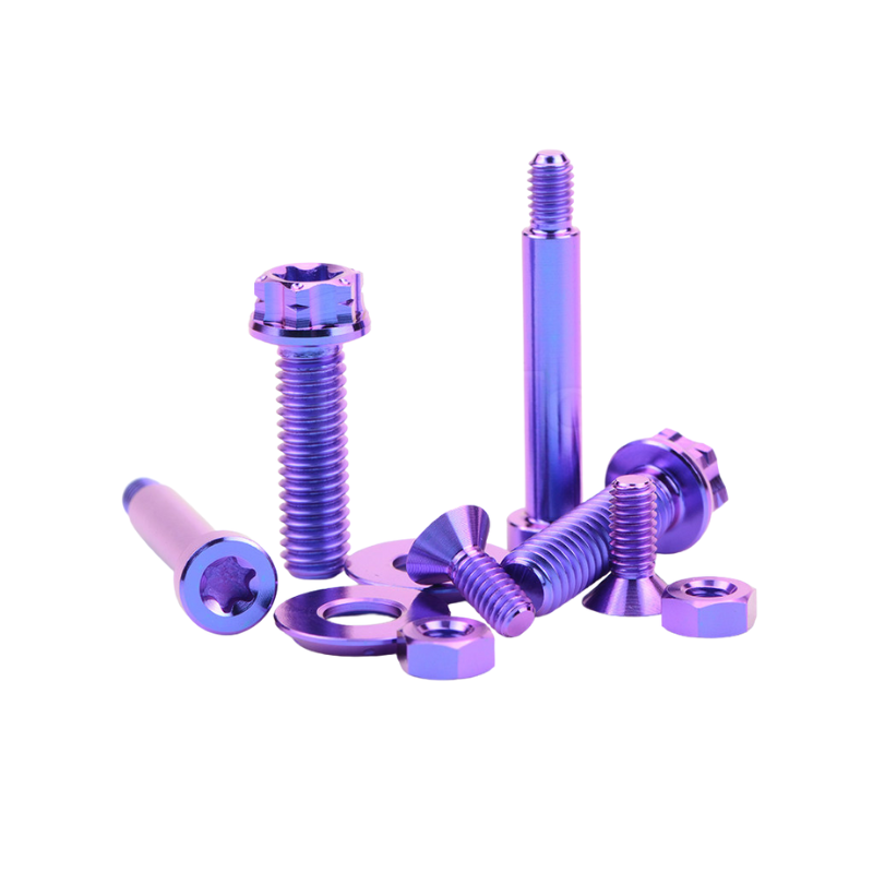 Grade 5 Titanium Master Cylinder Screw Kit (8 Pieces)