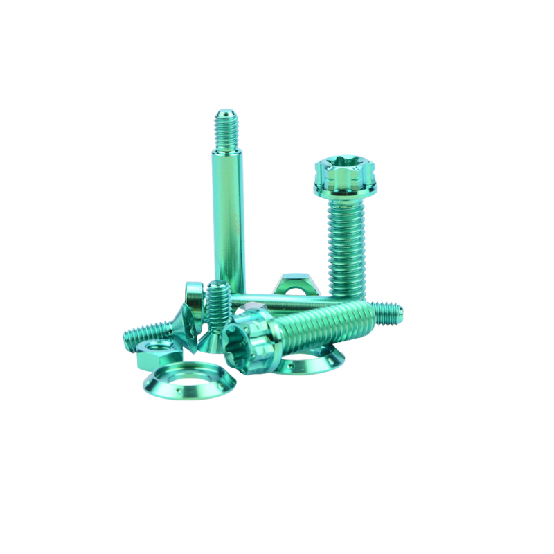 Grade 5 Titanium Master Cylinder Screw Kit (8 Pieces)