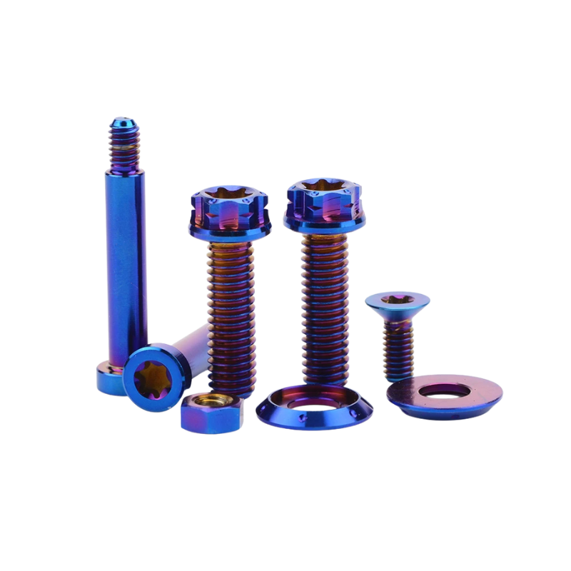 Grade 5 Titanium Master Cylinder Screw Kit (8 Pieces)