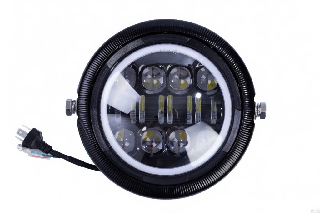 Eye Angel DRL 7-inch LED spotlight - CNC aluminum bracket
