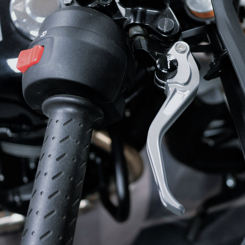 Adjustable 2‑finger brake lever for Triumph Speed 400 / Scrambler 400X
