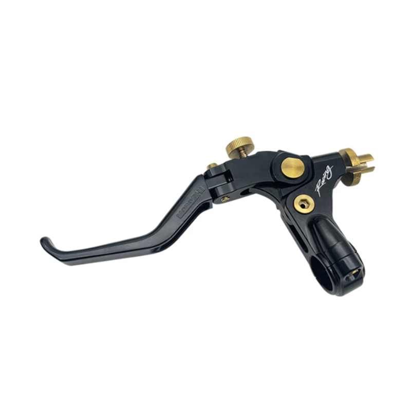 Assisted 2-Finger Clutch Lever 7075 - Black/Gold