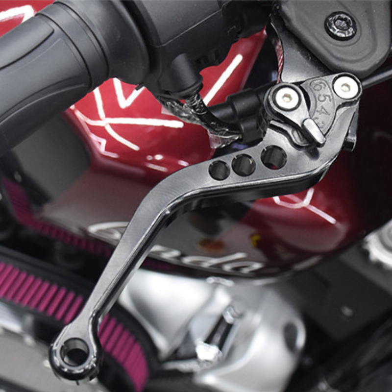 Adjustable brake & clutch levers for Napoleon 125/250 - Gold