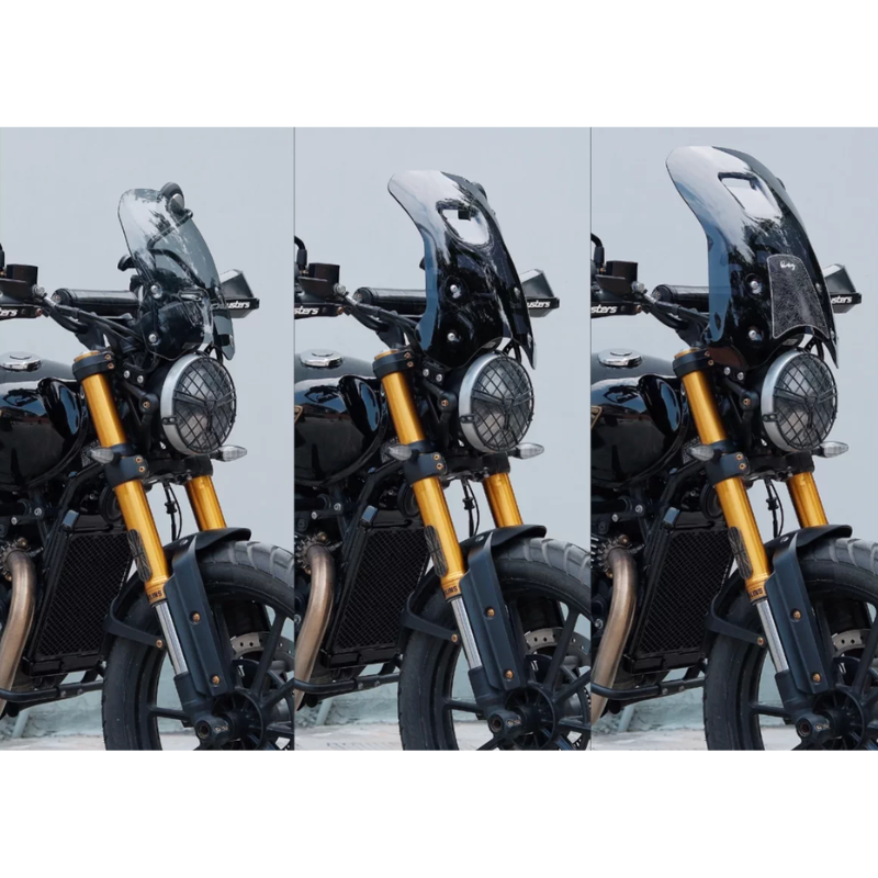Expedition Windshield with Mount – Triumph Scrambler 400 X / XC