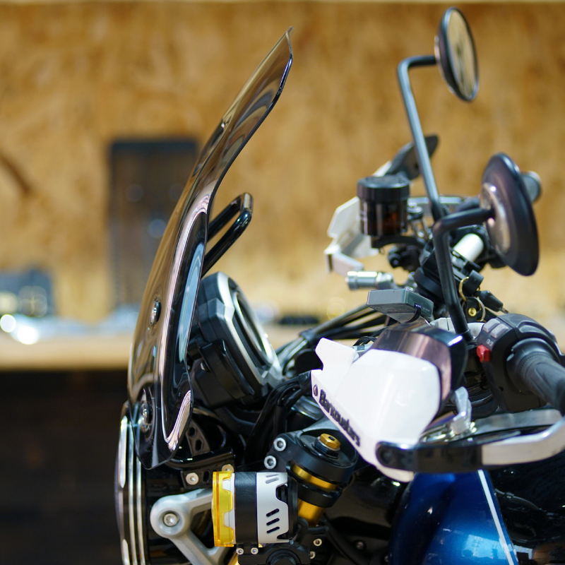 Expedition Windshield + Mounts – Triumph Scrambler 1200 X/XC/XE