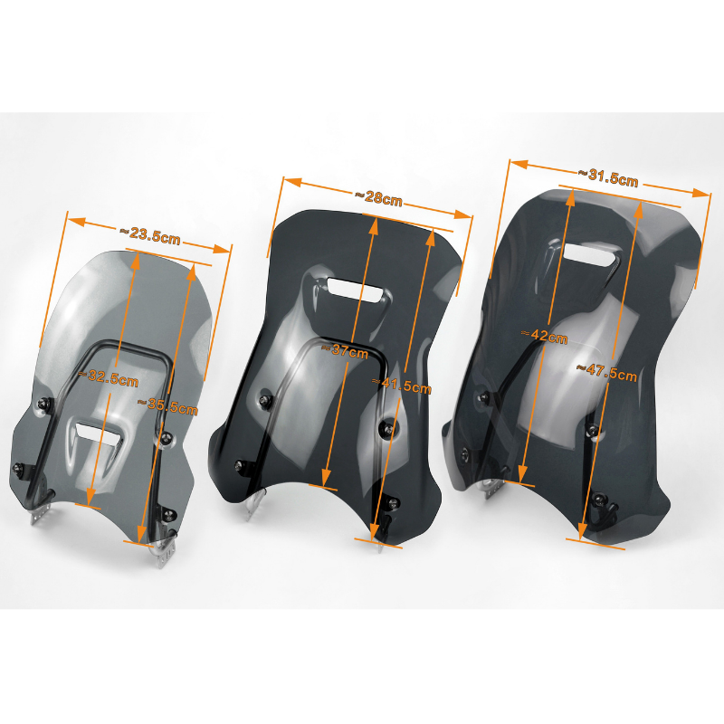 Expedition Windshield + Mounts – Triumph Scrambler 1200 X/XC/XE