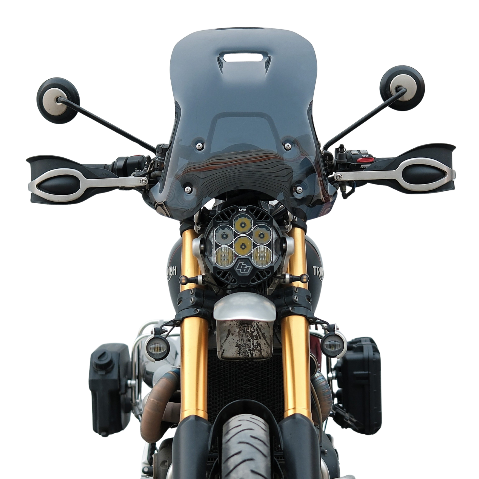 Expedition Windshield + Mounts – Triumph Scrambler 1200 X/XC/XE