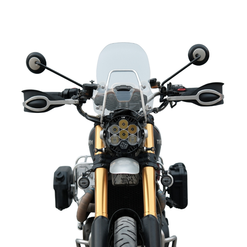 Expedition Windshield + Mounts – Triumph Scrambler 1200 X/XC/XE