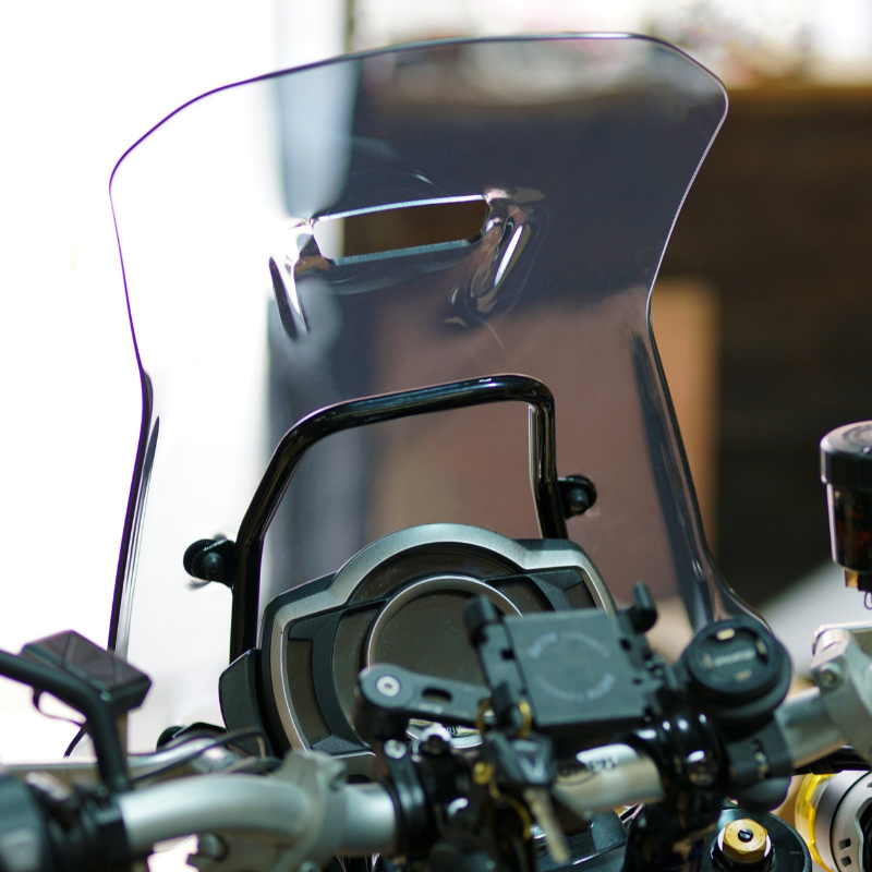 Expedition Windshield + Mounts – Triumph Scrambler 1200 X/XC/XE