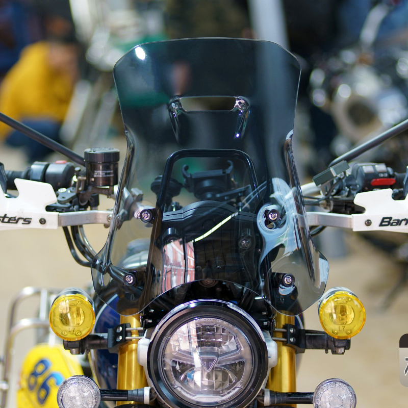 Expedition Windshield + Mounts – Triumph Scrambler 1200 X/XC/XE