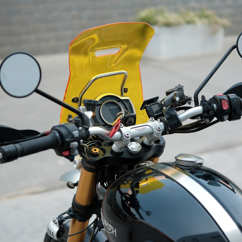Expedition Windshield + Mounts – Triumph Scrambler 1200 X/XC/XE