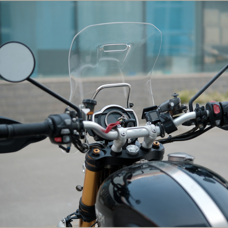 Expedition Windshield + Mounts – Triumph Scrambler 1200 X/XC/XE