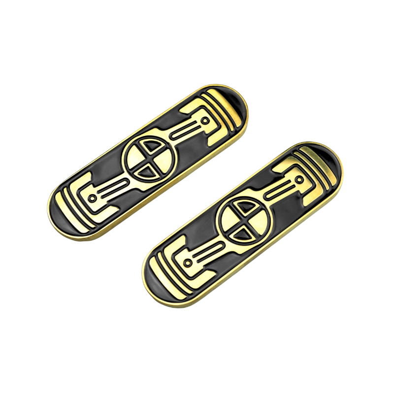Brass Vibration-Damping Reflective Plate - BMW R12