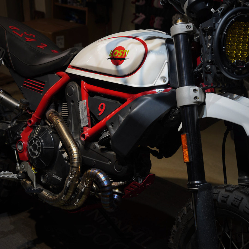 Ducati Scrambler 800/400 side frame plates pair