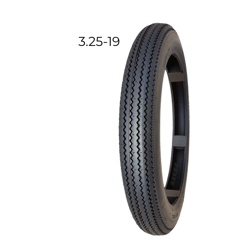 Pneu moto vintage tubeless – profil cranté