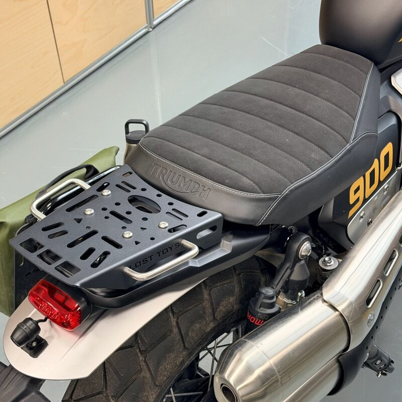 Adventure Rear Luggage Rack – Triumph Scrambler 900 2026+