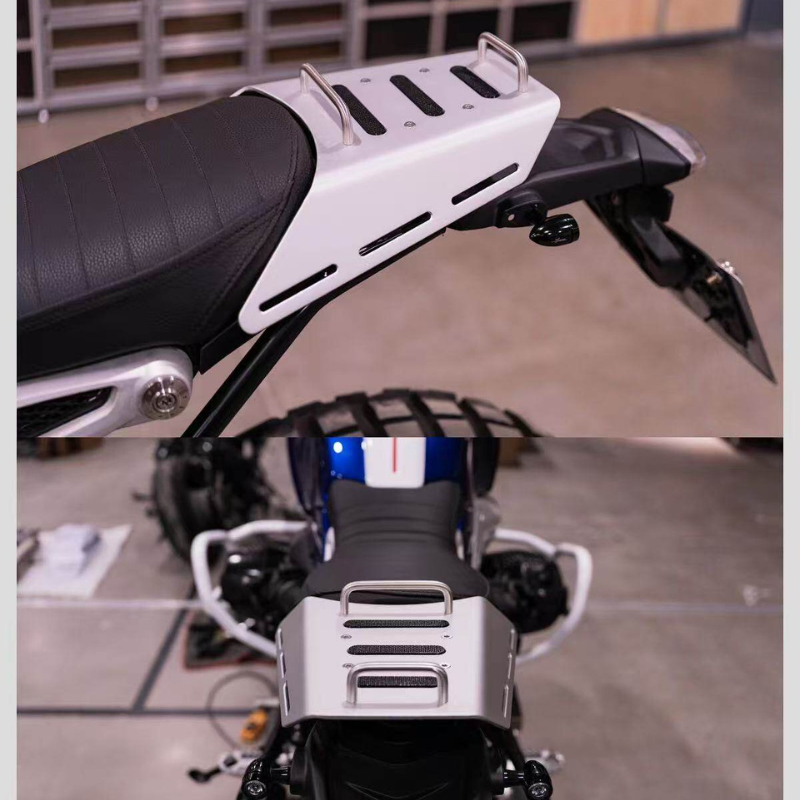 Rear aluminum luggage rack for BMW R nineT