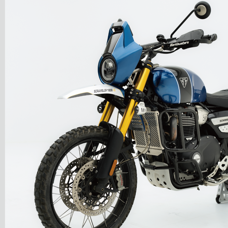 Upper engine crash bar for Scrambler 1200 X/XC/XE