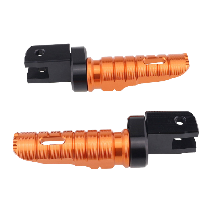 Shorty front foot pegs for Speed 400 - CNC aluminum, anodized