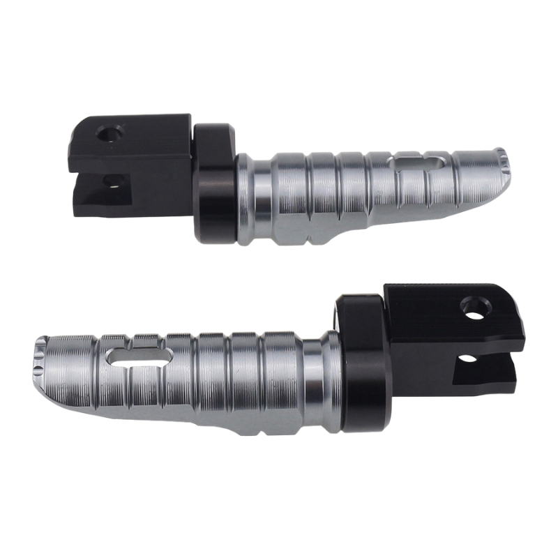 Shorty front foot pegs for Speed 400 - CNC aluminum, anodized