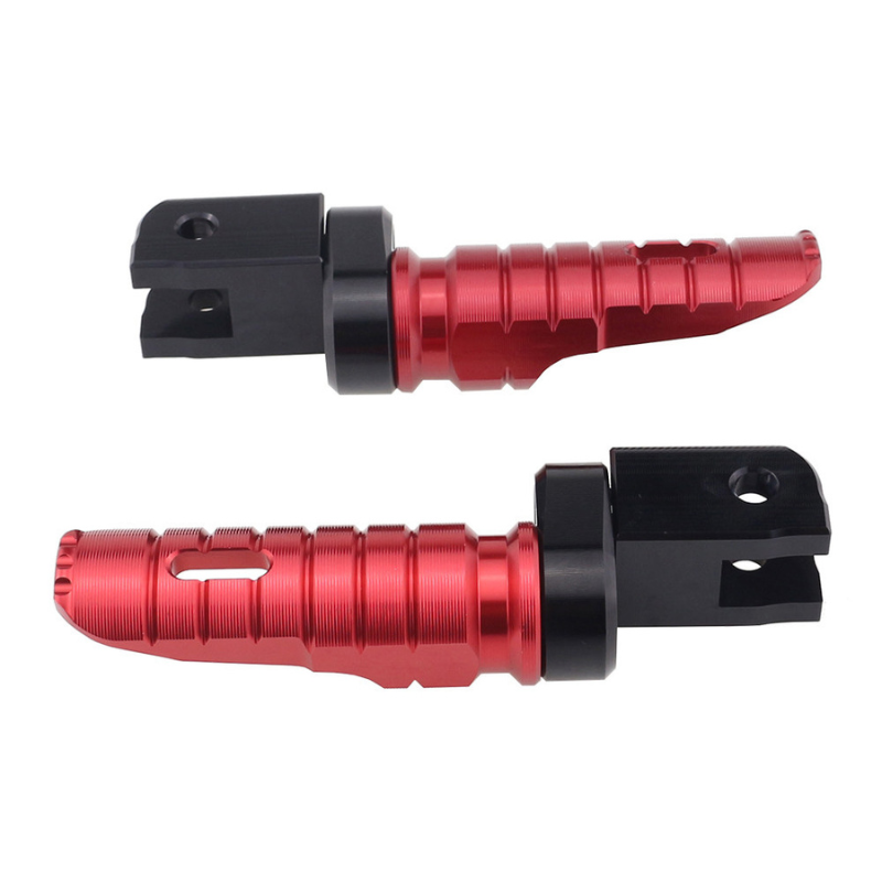 Shorty front foot pegs for Speed 400 - CNC aluminum, anodized