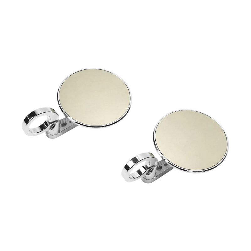 CNC bar-end mirrors – Triumph 25.4 mm